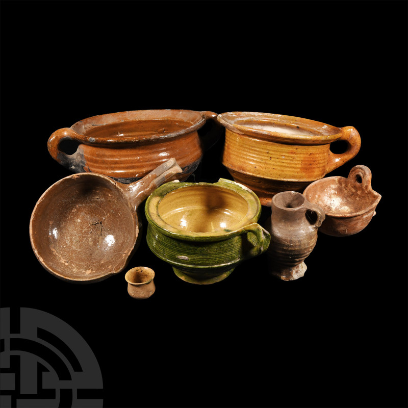 Medieval Ceramic Group
15th century A.D. and later. Composed of glazed vessels ...