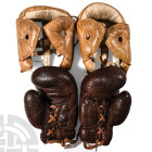 Boxing Head Protectors and Gloves