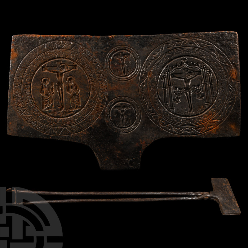 Post Medieval Iron Bread Stamp Scissors
Circa 16th-17th century A.D. Retaining ...