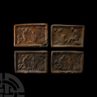 Post Medieval Biblical Ceramic Tile Group