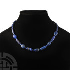 Bactrian Style Lapis Lazuli Bead Necklace String
