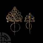 Post Medieval Silver Penannular Brooch Group
