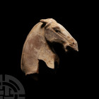 Chinese Tang Style Horse Statuette Head