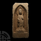 Chinese Wei Ceramic Buddha Brick
