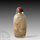 Chinese Crystal Carved Snuff Bottle