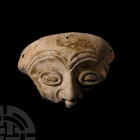 Pre-Hispanic Jamacoque Terracotta Mask