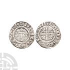 English Medieval Coins - Richard I - Canterbury / Roberd - Short Cross Penny