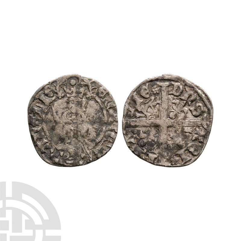 British Medieval Coins - Henry IV to Henry VI - France - Hardi d'Argent
1399-14...