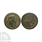 Ancient Roman Imperial Coins - Claudius - Wreath AE Sestertius