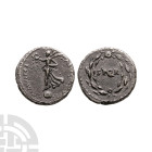 Ancient Roman Imperial Coins - Civil War - Revolt of Vindex - Victory AR Denarius