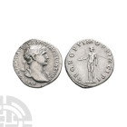 Ancient Roman Imperial Coins - Trajan - Genius AR Denarius
