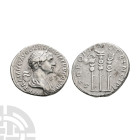 Ancient Roman Imperial Coins - Trajan - Standards AR Denarius