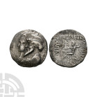 World Coins - Kings of Elymais - Kamnaskires III and Anzaze - Double Portrait Tetradrachm