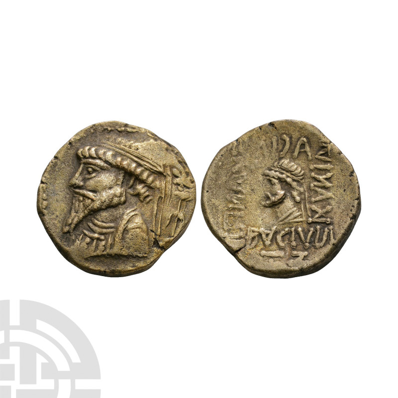 World Coins - Kings of Elymais - Kamnaskires III - Portrait AR Tetradrachm
62-4...