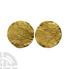 World Coins - Islamic - Merinid - Aby Yaha Abu Bakr - AV Half Dinar