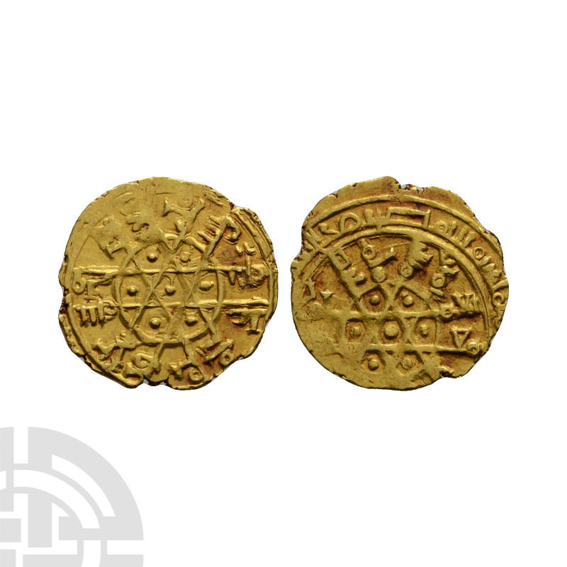 World Coins - Sicily - Fatimid - Abu Tamim Mustansir - Stellate AV Tari
1036-10...