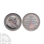 British Commemorative Medals - Sir Moses Montefiore - 1884 - Birthday Centenary AR Medal