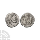 Ancient Roman Republican Coins - P Vettius Sabinus - Victory AR Quinarius