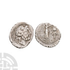 Ancient Roman Republican Coins - Cn Cornelius Lentulus - Victory AR Quinarius