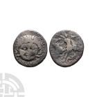 Ancient Roman Republican Coins - L Plautius Plancus - Medusa AR Denarius