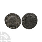 Ancient Roman Imperial Coins - Carus - Emperor Crowned AE Antoninianus