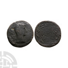 Ancient Roman Imperial Coins - Augustus - Barbarian Imitation AE As