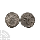 Ancient Roman Imperial Coins - Postumus - Pax AR Antoninianus