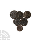 Ancient Roman Imperial Coins - Julian II - Siliqua and Bronzes Group [6]