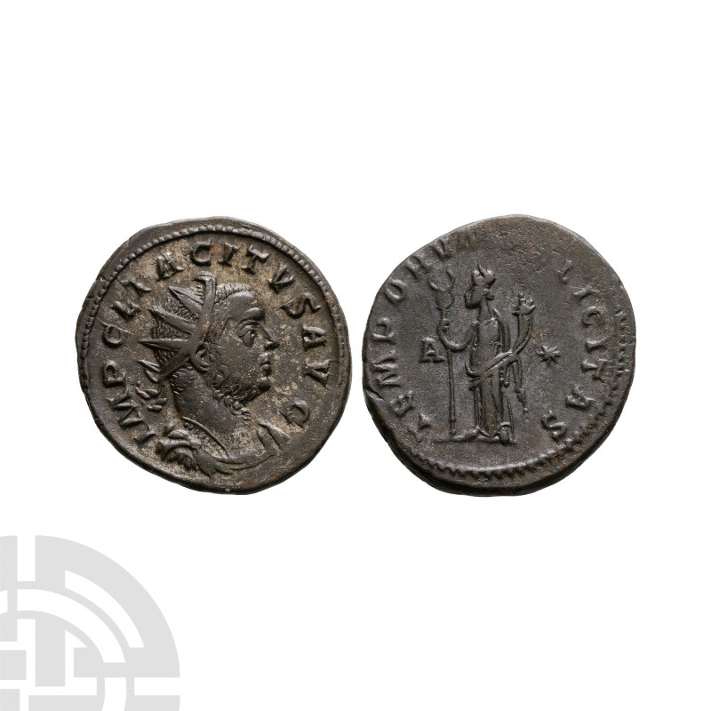 Ancient Roman Imperial Coins - Tacitus - Felicitas AE Antoninianus
November 275...
