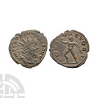 Ancient Roman Imperial Coins - Postumus - Jupiter AR Antoninianus