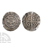 English Medieval Coins - Henry VI - London - Leaf Pellet Halfpenny