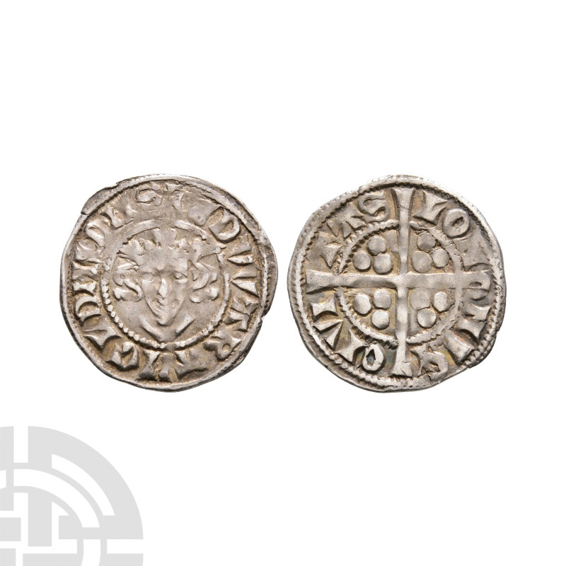 English Medieval Coins - - Edward I - Double Struck Penny
13th century A.D. Obv...
