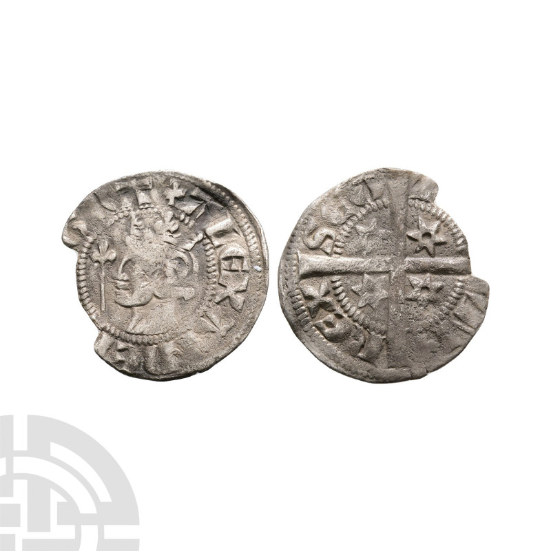 British Medieval Coins - Alexander III - 24 Point Long Cross Penny
Circa 15th-2...