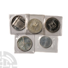 World Coins - Israel - AR Commemorative Coin Group [5]