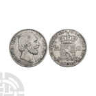 World Coins - Netherlands - Willhelm II - 1872 - 2 1/2 Guilders