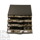 World Coins - Mixed Modern Issues Collection in Trays [348]