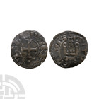 World Coins - France - Philip IV - Billon Denier Tournois