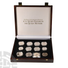 World Coins Mixed Issues - Proof Silver Coins [12]