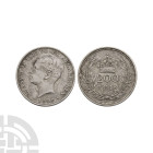 World Coins - Portugal - Manuel II - 1909 - AR 200 Reis