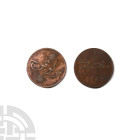 World Coins - Sumatra - Percha and Siak - Kepings [2]
