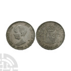 World Coins - Spain - Alphonse XIII - 1888 - 5 Pesetas