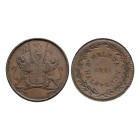 World Coins - St Helena - BEIC - 1821 - Halfpenny