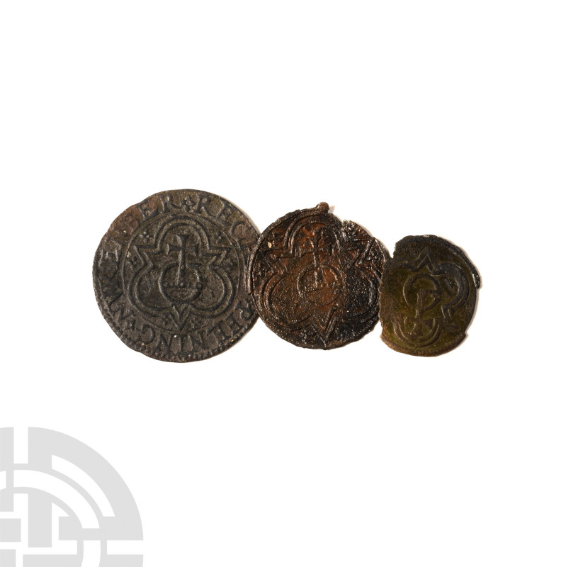World Tokens - Nuremburg - Clipped Jetons [3]
16th-17th century A.D. Group comp...