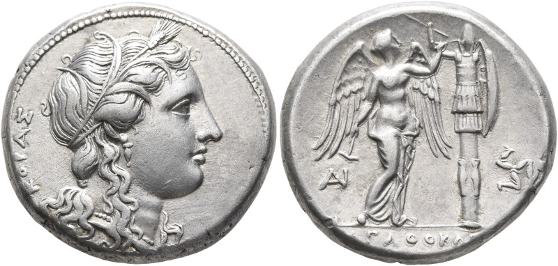 SICILY. Syracuse. Agathokles, 317-289 BC. Tetradrachm (Silver, 26 mm, 16.83 g, 6...