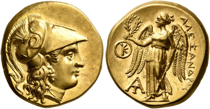 KINGS OF MACEDON. Alexander III ‘the Great’, 336-323 BC. Stater (Gold, 19 mm, 8....