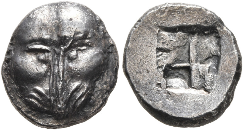 CIMMERIAN BOSPOROS. Pantikapaion. Circa 480-470 BC. Triobol (Silver, 13 mm, 2.41...