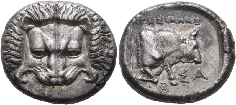 ISLANDS OFF IONIA, Samos. Circa 408/4-380/66 BC. Tetradrachm (Silver, 24 mm, 15....