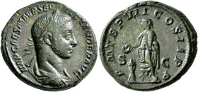 Severus Alexander, 222-235. As (Copper, 26 mm, 11.89 g, 12 h), Rome, 228. IMP CAES M AVR SEV ALEXANDER AVG Laureate, draped and cuirassed bust of Seve...