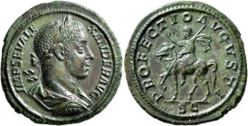 Severus Alexander, 222-235. As (Copper, 27 mm, 10.62 g, 12 h), Rome, 231. IMP SEV ALEXANDER AVG Laureate, draped and cuirassed bust of Severus Alexand...
