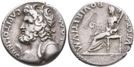 Civil Wars, 68-69. Forces of Vitellius in Gaul and in the Rhine Valley. Anonymous, 2 January-19 April 69. Denarius (Silver, 16 mm, 3.33 g, 7 h), Lugdu...